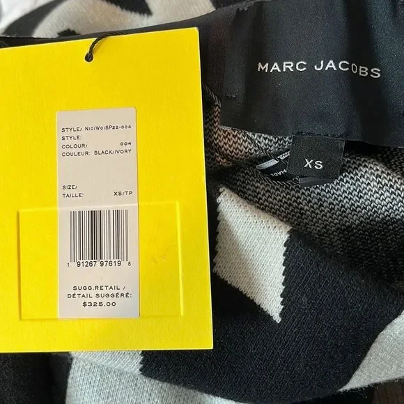 Marc Jacobs monogram knit tube skirt XS NWT - Picture 4 of 5